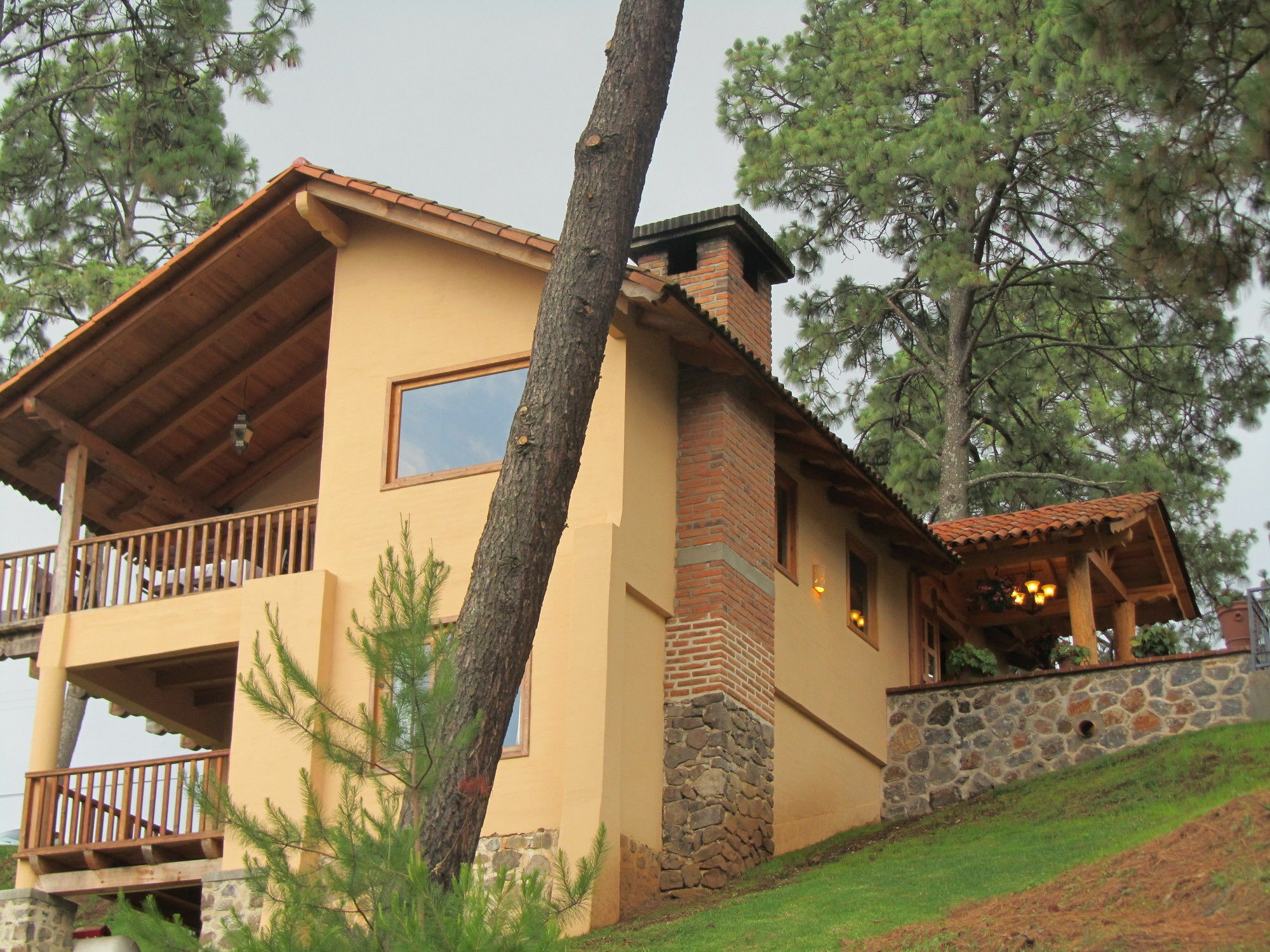 Hotel Bosque Escondido Mazamitla Esterno foto